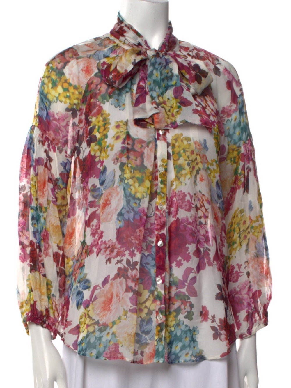 D&G
Silk Floral Print Blouse
Size: S | US4, IT40